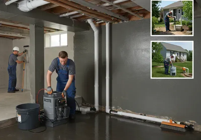 Basement Waterproofing and Flood Prevention process in Somerset, OH